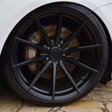 Staggered Full Set - 20x10 Rohana RFX1 Matte Black (Cross Forged) 5x120 40mm (2) | 20x11 Rohana RFX1 Matte Black (Cross Forged) (Mid Concave) 5x120 40mm (2)