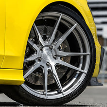 Staggered Full Set - 20x9 Rohana RFX2 Brushed Titanium (Cross Forged) 5x120 20mm (2) | 20x10 Rohana RFX2 Brushed Titanium (Cross Forged) 5x120 25mm (2)