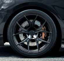 Staggered Full Set - 19x9.5 Rohana RFX5 Matte Black (Cross Forged) 5x120 35mm (2) | 19x11 Rohana RFX5 Matte Black (Cross Forged) 5x120 28mm (2)