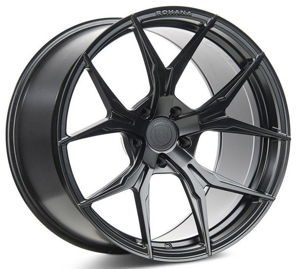 22x10.5 Rohana RFX5 Matte Black (Cross Forged) 5x112 40mm