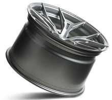 Staggered Full Set - 19x8.5 Rohana RFX5 Brushed Titanium (Cross Forged) 5x120 20mm (2) | 20x10 Rohana RFX5 Brushed Titanium (Cross Forged) 5x120 22mm (2)