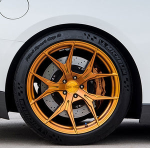 20x9 Rohana RFX5 Gloss Gold (Cross Forged) 5x130 45mm