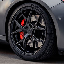 Staggered Full Set - 20x9 Rohana RFX5 Matte Black (Cross Forged) 5x120 20mm (2) | 20x12 Rohana RFX5 Matte Black (Cross Forged) (Deep Concave) 5x120 45mm (2)