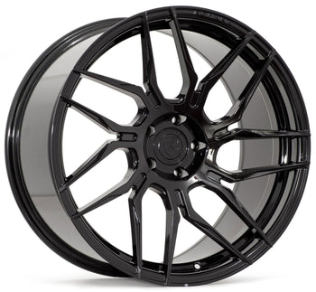 21x11.5 Rohana RFX7 Gloss Black (True Directional) (Cross Forged) (Right) 5x112 30mm