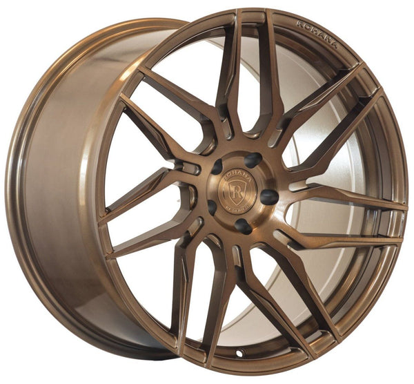 21x11.5 Rohana RFX7 Brushed Bronze (True Directional) (Cross Forged) (Right) 5x112 30mm