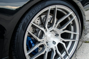 21x10.5 Rohana RFX7 Brushed Titanium (True Directional) (Cross Forged) (Left) 5x130 45mm