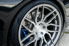 Staggered Full Set - 20x12 Rohana RFX7 Brushed Titanium (True Directional) (Cross Forged) (Left) 5x120 45mm (2) | 21x9 Rohana RFX7 Brushed Titanium (True Directional) (Cross Forged) (Left) 5x120 20mm (2)