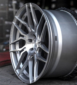 21x11.5 Rohana RFX7 Brushed Titanium (True Directional) (Cross Forged) (Right) 5x112 30mm