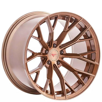 20” Ferrada FR9 Brushed Cobre Staggered Wheels For Lamborghini Huracan 20X9 20X11