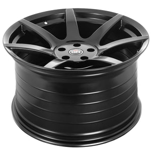 - Staggered full Set - (2) 20X10 Project 6GR 7-SEVEN Satin Black (2) 20X11 Project 6GR 7-SEVEN Satin Black (Spun Forged)