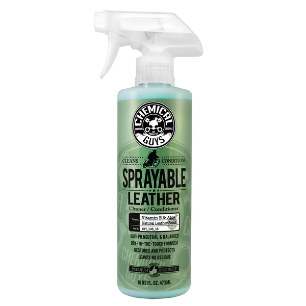 Chemical Guys Sprayable Leather Cleaner & Conditioner In One - 16oz