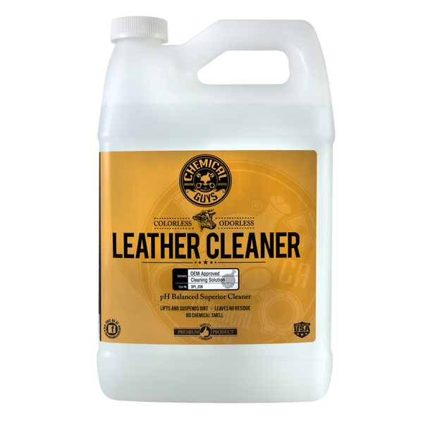 Chemical Guys Leather Cleaner Colorless & Odorless Super Cleaner - 1 Gallon