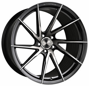 19x10 Stance SF01 Gloss Black Tinted Machine (Rotary Forged) (True Directional)