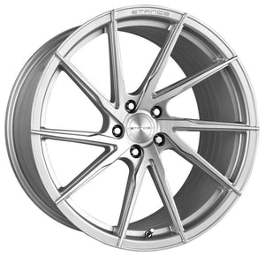 19x10 Stance SF01 Brushed Silver (Rotary Forged) (True Directional)