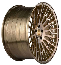 - Staggered Full Set - (2) 20x9 Stance SF02 Brushed Bronze (Rotary Forged)(2) 20x10.5 Stance SF02 Brushed Bronze (Rotary Forged)
