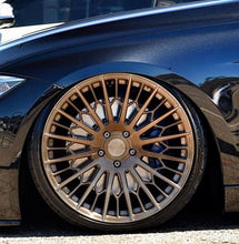 - Staggered Full Set - (2) 20x9 Stance SF02 Brushed Bronze (Rotary Forged)(2) 20x10.5 Stance SF02 Brushed Bronze (Rotary Forged)