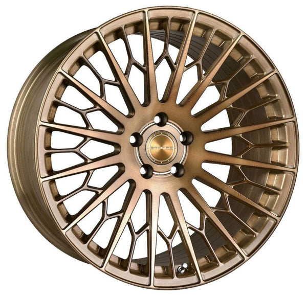 - Staggered full Set -(2) 20x9 Stance SF02 Brushed Bronze (Rotary Forged)(2) 20x10 Stance SF02 Brushed Bronze (Rotary Forged)