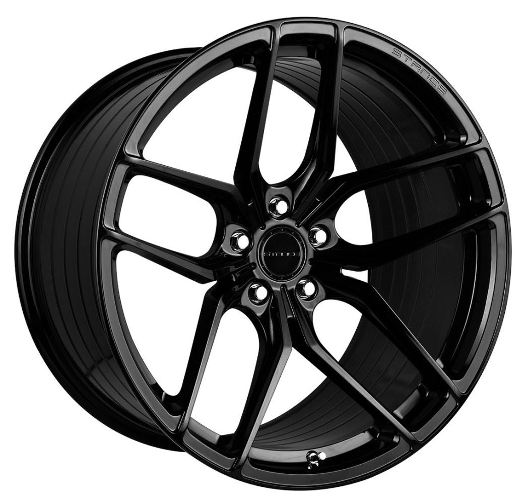 20x12 Stance SF03 Gloss Black (Rotary Flow)