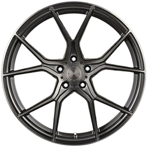 19x8.5 Stance SF07 Gunmetal w/ Brushed Tinted Face (Rotary Forged)