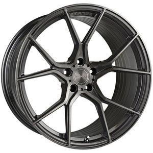 19x8.5 Stance SF07 Gunmetal w/ Brushed Tinted Face (Rotary Forged)