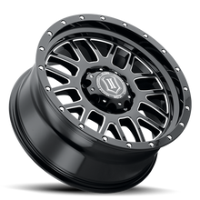 20x9 ICON Alloy Alpha Gloss Black w/ Milled Spokes