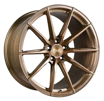 19x9.5 Vertini RF1.1 Brushed Bronze (Rotary Forged)