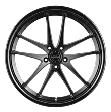 20x10.5 Vertini RF1.5 Matte Black Face w/ Gloss Black Lip (Rotary Forged)