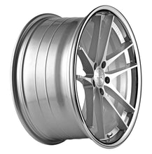 20x10.5 Vertini RF1.5 Silver Machined w/ Chrome Lip (Rotary Forged)