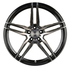 20x10.5 Vertini RF1.6 Gloss Black Tinted Face (Rotary Forged)