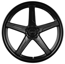 20x10.5 Vertini RF1.7 Satin Black w/ Gloss Black Lip (Rotary Forged)