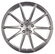 19x8.5 Vertini RF1.1 Brushed Titanium (Rotary Forged)