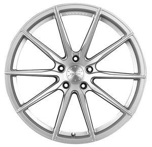 20x11 Vertini RF1.1 Brushed Silver Machine (Rotary Forged)