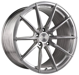 19x8.5 Vertini RF1.1 Brushed Titanium (Rotary Forged)