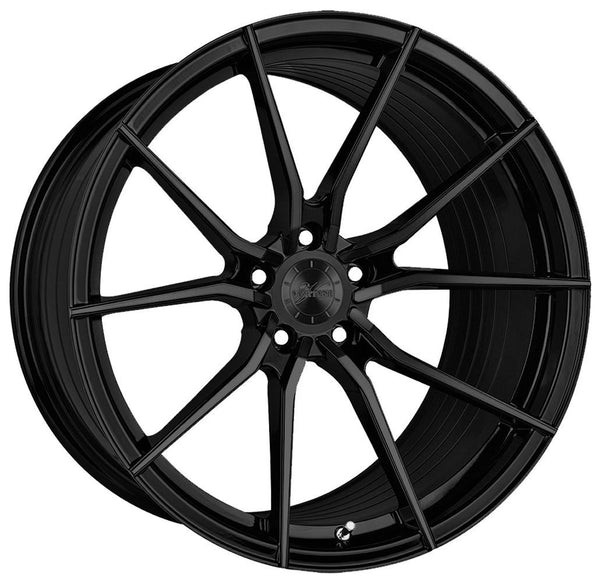 19x9.5 Vertini RF1.2 Gloss Black (Rotary Forged)