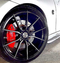 18x8 Vertini RF1.2 Gloss Black Tinted Face (Rotary Forged)