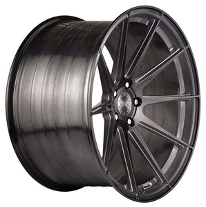 20x9 Vertini RF1.3 Brushed Titanium (Rotary Forged)