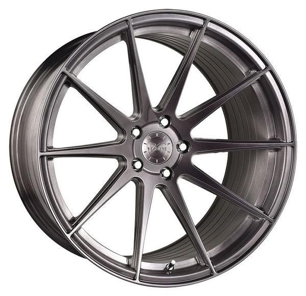 20x9 Vertini RF1.3 Brushed Titanium (Rotary Forged)