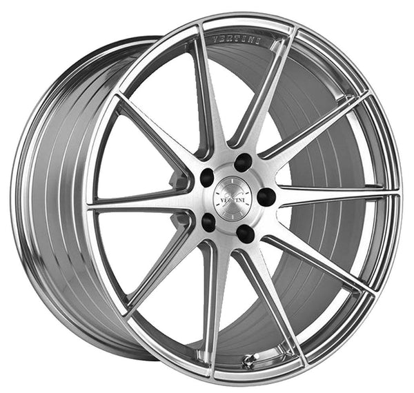 20x10.5 Vertini RF1.3 Polished w/ Brush Face (Rotary Forged)