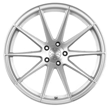 19x9.5 Vertini RF1.3 Brush Silver Machine (Rotary Forged)