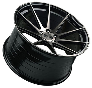 19x9.5 Vertini RF1.3 Gloss Black Tinted Face (Rotary Forged)