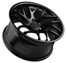 20x9 Vertini RF1.4 Matte Black Face w/ Gloss Black Lip (True Directional)