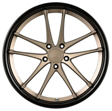 20x9 Vertini RF1.5 Satin Bronze w/ Gloss Black Lip (Rotary Forged)