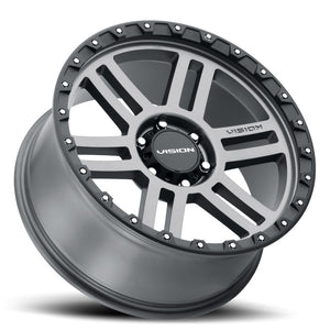 20x9 Vision 354 MANX 2 (Gunmetal w/ Black Ring)