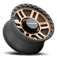 17x9 Vision 354 MANX 2 (Satin Bronze w/ Black Lip)