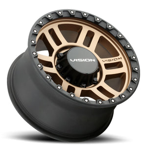 20x9 Vision 354 MANX 2 (Satin Bronze w/ Black Lip)