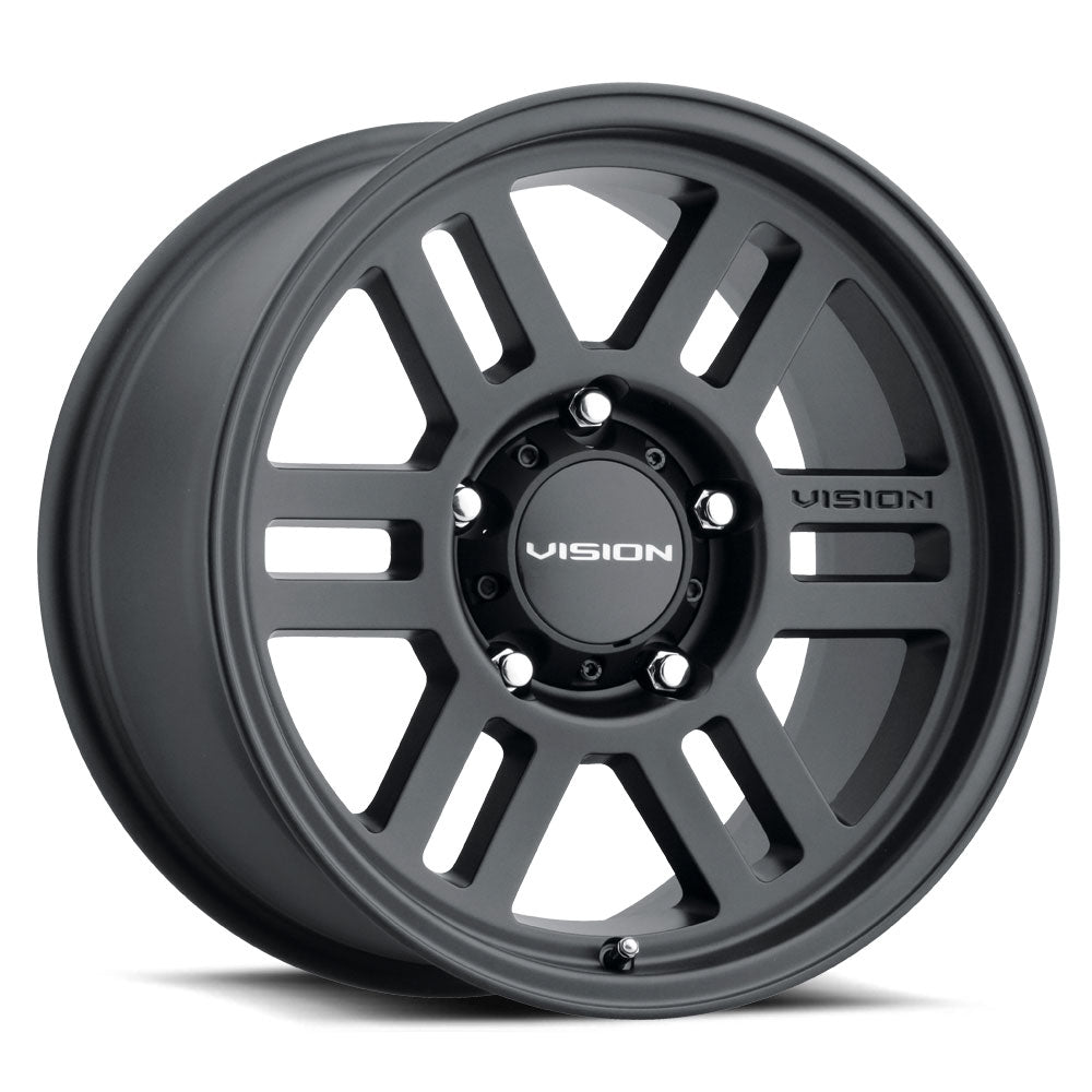 17x9 Vision 355 MANX 2 Overland (Satin Black)