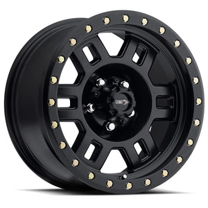 17x8.5 Vision 398 Manx (Matte Black)