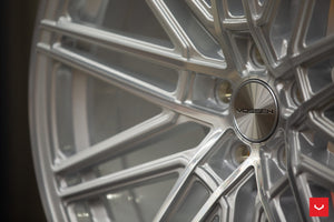 Staggered full Set - (2) 19x8.5 Vossen CV10 Silver Machined (Monoblock) (2) 19x9.5 Vossen CV10 Silver Machined (Monoblock)