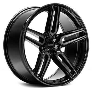 Staggered full Set -(2) 20x9 Vossen Hybrid Forged HF-1 Tinted Gloss Black (Flow Formed)(2) 20x10 Vossen Hybrid Forged HF-1 Tinted Gloss Black (Flow Formed)