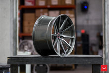 Staggered full Set - (2) 20x9 Vossen HF-3 Gloss Black (Hybrid Forged) (2) 20x10 Vossen HF-3 Gloss Black (Hybrid Forged)